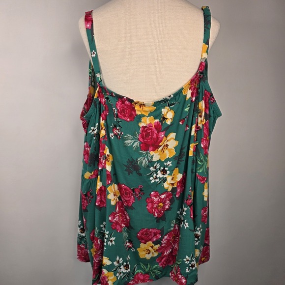 torrid Tops - Torrid Fit & Flare Rayon Corset Lace Up Back Adjustable Straps Size‎ 5 *READ*